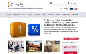 Rozwój i modyfikacja portalu internetowego dla województwa pomorskiego